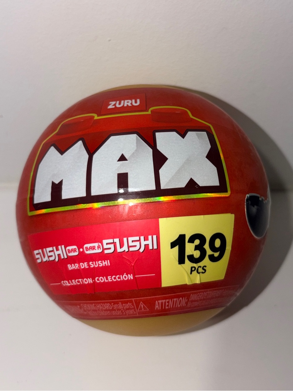 ZURU Max Build More Sushi Miso Soup 139pc Building Bricks NWT